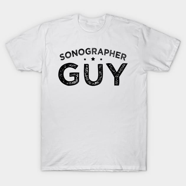 Cardiac Sonographer Shirt | Sonographer Guy Gift T-Shirt by Gawkclothing